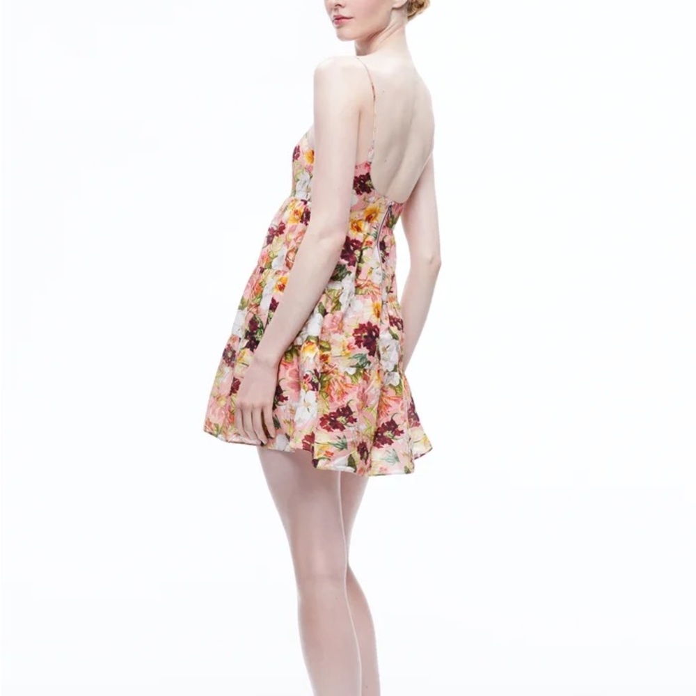 Floral babydoll dress